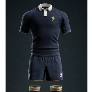 Uniforme de rugby, vêtements de sport, polo à manches courtes pour l'entraînement, haut de course, short de football, uniforme de rugby - Product Image 5