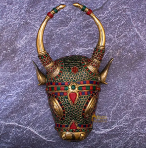 Sculpture de tête d'animal murale en métal de qualité hibou art mural durable fabriqué à la main apportant la faune disponible au prix de gros - Product Image 6