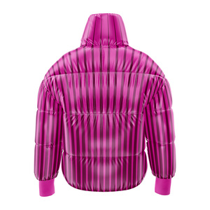 Porter 4 jeux léger imperméable au vent personnalisé impression 3D col roulé unisexe doudoune veste confortable durable hiver veste - Product Image 2