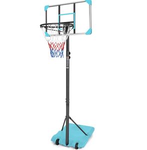 Équipement de basketball durable pour l'extérieur et l'intérieur, incluant une plaque acrylique de 54 pouces et une base portable robuste. - Product Image 4