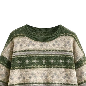 เสื้อสเวตเตอร์แขนยาวระบายอากาศได้ดีสำหรับผู้หญิงเสื้อสเวตเตอร์แห้งเร็วไซส์ใหญ่พิเศษออกแบบได้ตามต้องการสำหรับฤดูหนาว - Product Image 6