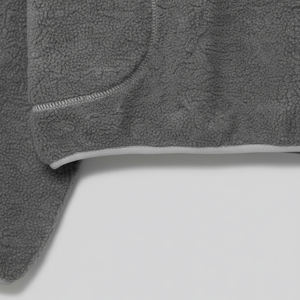 เสื้อแจ็คเก็ตขนแกะคุณภาพสูงแบบสั่งทำพิเศษ ปกติ ปกติ ทรงโอเวอร์ไซส์  ผ้าขนแกะหนาปานกลาง  คอตั้ง  ด้านหน้า  สำหรับผู้ชายและผู้หญิง - Product Image 5