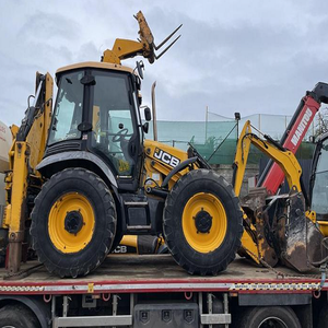 เครื่องจักรเคลื่อนย้าย4CX JCB สำหรับงานหนักเครื่องจักรเคลื่อนย้ายรถแบคโฮแบบมือสองเกียร์ PLC แบริ่งเครื่องยนต์ - Product Image 5