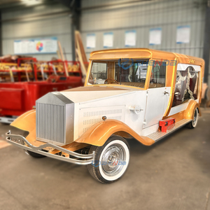 Nuevo Funeral Car Buy Hearse Coffin Car Hearse Retro Electric Hearse Vehicle para uso en el cementerio - Product Image 5