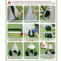 Nouveau Nid pour Chat en Forme de Sapin de Noël – Chaleureux et Sûr pour l'Hiver – Lit pour Chat en Polaire Corail – Tente Moderne pour Animaux de Compagnie au Bureau