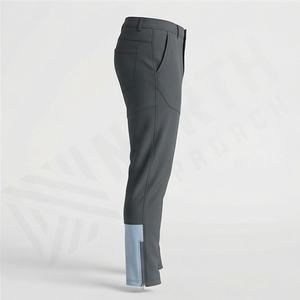 Pantalon coupe-vent décontracté pour homme 2025, de haute qualité, léger, en toile, couleur personnalisée, randonnée en plein air, coupe ajustée - Product Image 3