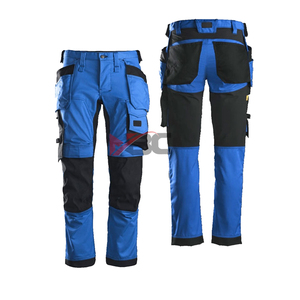 Pantalones de seguridad reflectantes de alta visibilidad para hombre, ropa de trabajo al aire libre - Product Image 6