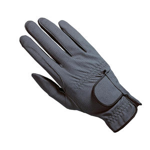 Gants d'équitation en cuir véritable antidérapants avec design OEM personnalisé, fermeture à cordon, doigts entiers, pour sports d'hiver et équitation en extérieur - Product Image 2