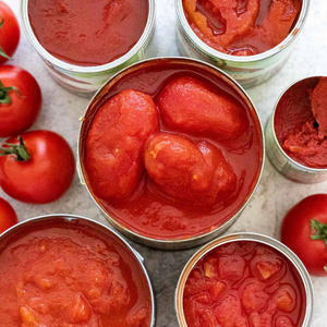 Tomates Enlatados de Primera Calidad, Frescos y Empacados para Cocinar Salsas, Sopas y Comidas Cotidianas - Product Image 1