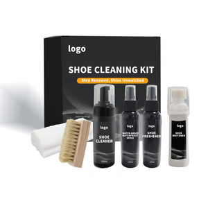 US-basiertes Maßgeschneidertes Schuhreinigungsset im <span class=keywords><strong>MVP</strong></span>-Stil mit Reichhaltigem Schaumreiniger, Weißer Aufarbeitungsmasse und Wasserabweisendem Spray - Product Image 1