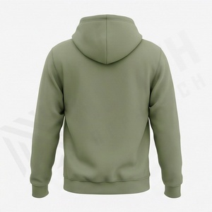 Sudadera con Capucha de Algodón Ligera y Transpirable, Personalizada con Bordado, Teñido Liso, Corte Holgado, para Hombre, Otoño, Deportes, Viajes, Informal - Product Image 2