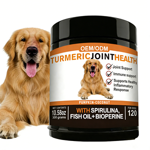 OEM/ODM Pereda Nyeri Sendi Anjing & Kucing, Kunyah Lembut Organik Campuran, Bebas Biji-bijian, Direkomendasikan Dokter Hewan, Camilan Anjing & Kucing - Product Image 1