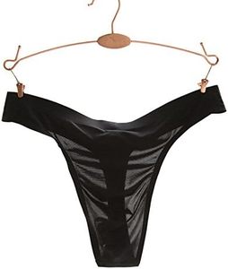 Tanga y tangas de seda de hielo suave para hombre con respiración libre sin costuras ropa interior para Hombre Ropa interior de Carnaval para hombre - Product Image 1