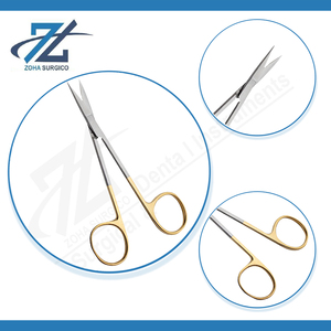 Tijeras de vestir Manual de acero inoxidable afilado/afilado recto 145mm instrumentos quirúrgicos reutilizables CE certificado cirugía General - Product Image 3