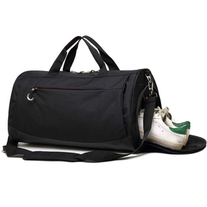 2025 Custom Sports Gym Duffle <b>Bag</b> Lightweight Casual Style Large Capacity Zipper Closure Shoe Compartment-Made Durable Polyester - Product Image 1