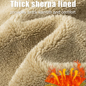 Automne et hiver nouvelle mode pull ample à manches longues couleur unie pull tricot Zip pull sweats hommes - Product Image 2