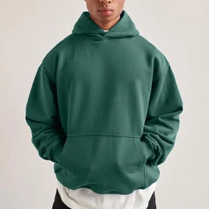 Sweats à capuche pour hommes Sweatshirts Streetwear unisexe de haute qualité col rond à manches longues col rond uni hommes sweat à capuche surdimensionné - Product Image 3