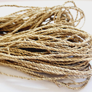 Corde en herbe de mer naturelle torsadée, matière première en herbe de mer 5 mm pour la fabrication de paniers et de meubles en DIY, vente directe de l'usine du Vietnam - Product Image 6