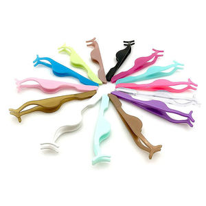 Vente chaude 7pcs Professionnel En Acier Inoxydable Argent Extension De Cils Pince À Épiler Kit Précision Durable Faux Cils Outils Lash - Product Image 1