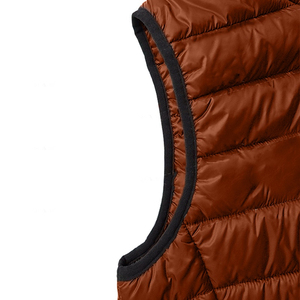 Confortable hommes doudoune gilet haute exigence vente chaude top tendance prix pas cher matériau souple conception Anti-rétrécissement veste d'hiver - Product Image 3