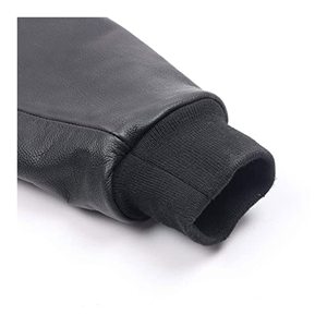 Écusson de broderie personnalisé OEM pour hommes Veste universitaire de baseball Tendance décontractée Veste de baseball ample pour hommes Expédition DDP - Product Image 2