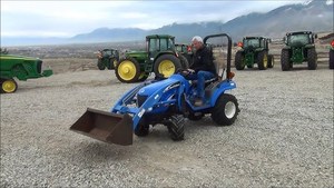 Mini Tractor Usado New Holland de 70HP, 2WD/4WD, Tractor Agrícola Usado Barato en Venta - Product Image 4