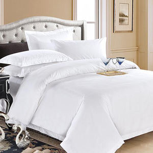 ชุดเครื่องนอนซาตินผ้าฝ้าย100% ชุดเครื่องนอนโรงแรมขนาดคิงไซส์พิมพ์ลายผ้าไหมไม้ไผ่แบบกำหนดเอง - Product Image 5