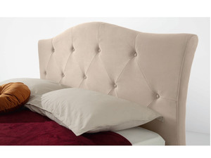 Tête de lit double capitonnée italienne élégante avec rangement, charme classique rencontre le confort moderne, finition en tissu doux pour un intérieur chaleureux - Product Image 2