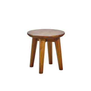 Taburete de teca contemporáneo relajante para restaurante, comedor y sala de estar, muebles de patio al aire libre - Product Image 1