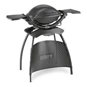 Para barbacoa eléctrica WEBER Q1400 (2200W) gris 52020853 Soporte incluido - Product Image 1