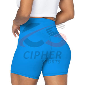 Nouvelle vente chaude femmes taille haute Shorts de course entraînement femmes Shorts Fitness & Yoga Wear avec poches - Product Image 4