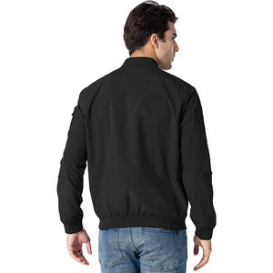 Nuevo diseño de invierno chaqueta de bombardero de los hombres al por mayor Zip up chaqueta de invierno Casual algodón cuerpo OEM chaqueta de bombardero para los hombres - Product Image 4