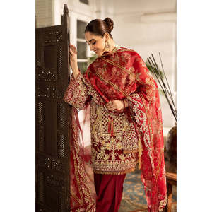 Pantalones de Traje para Mujer Crimson Wedding Edition '25 Artisan Story TC-1142 - Product Image 4