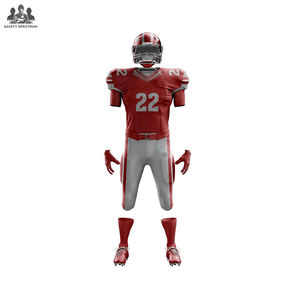 Uniforme de Fútbol Americano OEM |   Conjunto de Camiseta y Pantalones Personalizados para Equipo |   Camiseta transpirable de manga corta para tallas grandes |   Exportación al por Mayor - Product Image 5