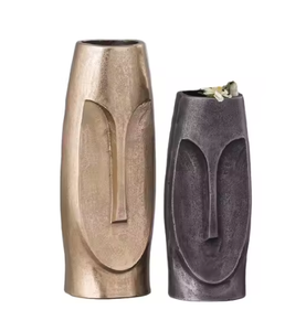 Venta al por mayor de floreros de aluminio de tendencia superior elegantes centros de mesa de boda y decoraciones de mesa decoración del hogar artesanías - Product Image 3