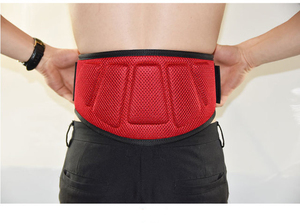 Ceinture de maintien du dos incurvée en néoprène unisexe de 6 pouces Ceinture d'haltérophilie en tissu de protection contre les squats - Product Image 2