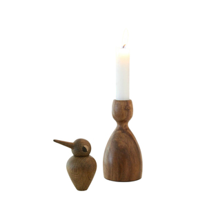 Creative Quality Acacia Wood Candle Stand Luxurious Home Hotel <b>Table</b> <b>Top</b> Wooden Candleholder for Christmas Home <b>Decoration</b> - Product Image 3