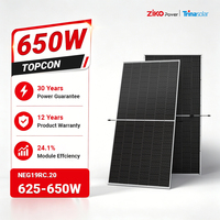 Module Photovoltaïque Bifacial Trina TSM-NEG19RC.20 625-650W, Cadre 30mm, Double Verre, Gain 10-20%, Meilleure Offre en Gros