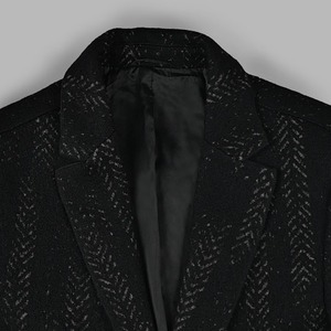 เสื้อโค้ทขนสัตว์ยาวสำหรับผู้ชายทันสมัย เป็นมิตรกับสิ่งแวดล้อม เหมาะสำหรับฤดูหนาว ทรงทันสมัยสำหรับใส่ทำงานและลำลอง - Product Image 6