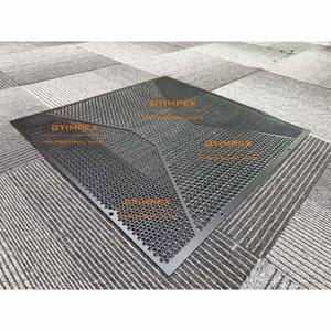 Grilles de haut-parleurs circulaires décoratives en métal de qualité professionnelle, accessoires de couverture de haut-parleurs, 670*645*1.5mm, SG6765 - Product Image 1