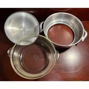 Elegante Cacerola de Acero Inoxidable para Servir Comidas, Apta para Cocinas Domésticas y Comerciales para Uso Regular - Product Image 4