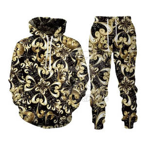 Nuevo Chándal de Invierno para Hombre con Diseño Sublimado de Primera Calidad, 100% Algodón, Transpirable, Resistente al Viento, Forro Polar, Personalizable - Product Image 1