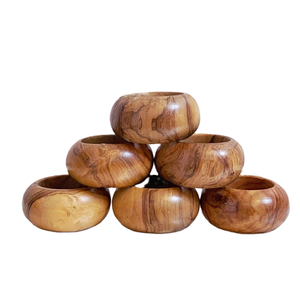 Servilletero de madera Soporte de anillo Diseño moderno Personalizado de lujo Diseño personalizado Proveedores indios Servilletero de madera - Product Image 1