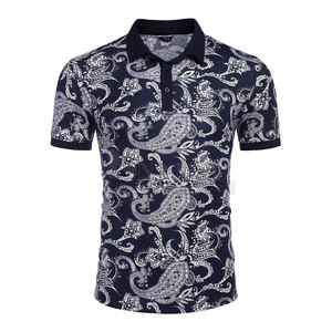 Camisetas de calidad superior para hombre con contraste de color Material de poliéster/algodón Colores personalizados Alta calidad al por mayor - Product Image 1