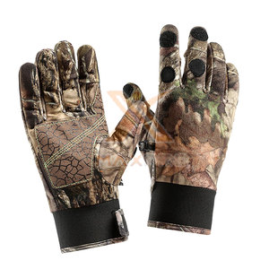 Gants de chasse en polyester imperméables et antidérapants fabriqués au Pakistan, service OEM personnalisé, utilisation en extérieur, faible MOQ - Product Image 1
