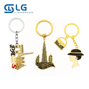 Llavero de perro de dibujos animados personalizado de lujo, recuerdo de Metal de alta calidad de Dubai, Arabia Saudita, juguete africano de Tailandia para llaves - Product Image 2