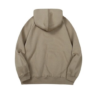 Sweat-shirts unisexes surdimensionnés en coton 100% tricoté, de haute qualité, avec impression de logo personnalisée, écologiques, taille plus pour hommes - Product Image 2