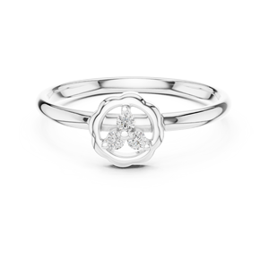 Hoopiva jewels 14K Fancy <b>Statement</b> <b>Ring</b> for Ladies Gold Plated - Product Image 3