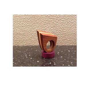 Handcrafted wooden napkin rings set for elegant dining <b>tables</b> festive <b>occasions</b> weddings hotels restaurants and homes - Product Image 4