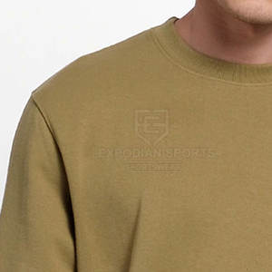 Prix de gros d'usine Sweat-shirt en polaire décontracté pour homme d'hiver Faible MOQ Léger Écologique Coton mélangé de haute qualité - Product Image 5